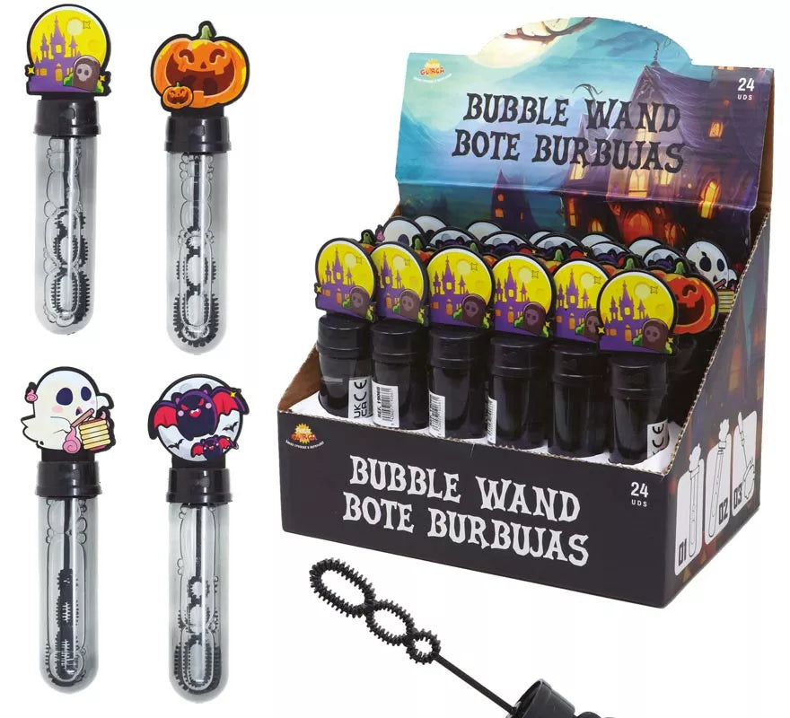 Bote de Burbujas Halloween de 14 cm modelos surtidos