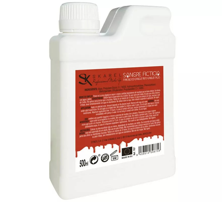 Translation missing: pt-PT.Bote de Sangre ficticia roja de 500 ml