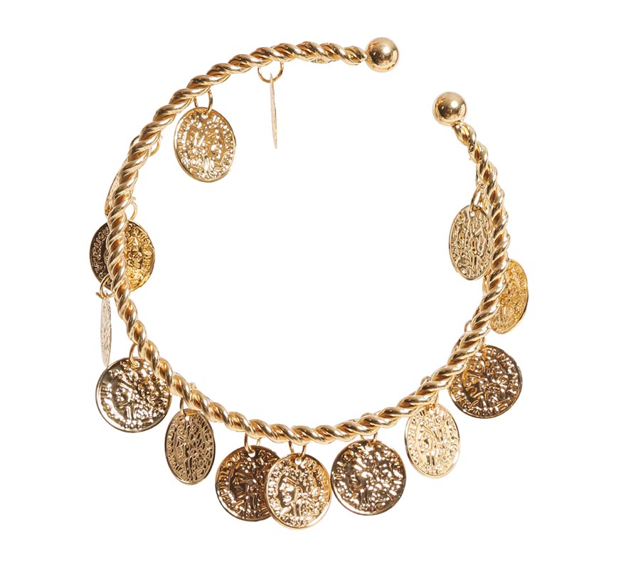 Translation missing: pt-PT.Brazalete con Monedas Doradas