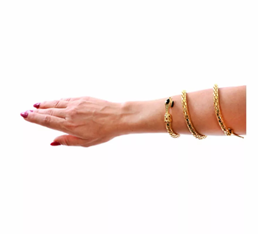 Translation missing: pt-PT.Brazalete de Serpiente dorado Egipcio