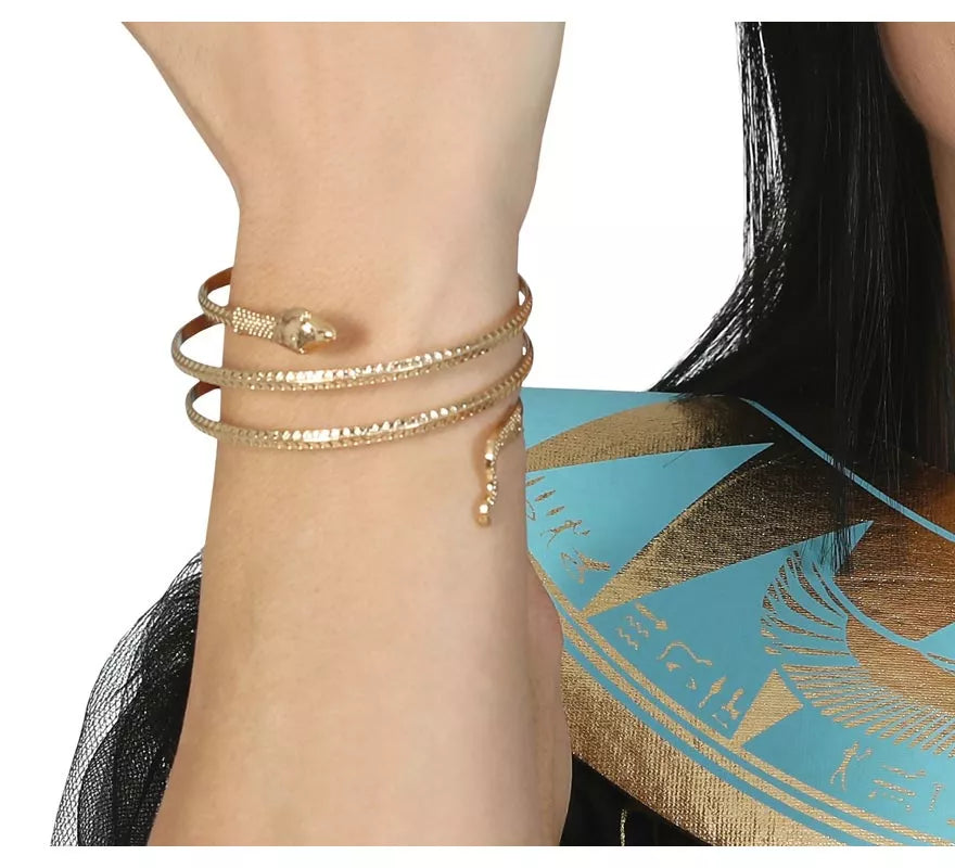 Translation missing: pt-PT.Brazalete de Serpiente Metálico
