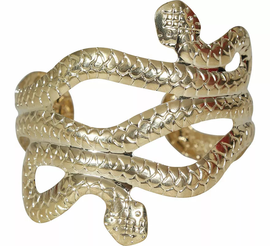 Translation missing: pt-PT.Brazalete de Serpiente metálico adulta