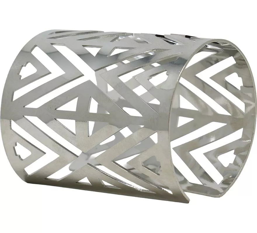 Translation missing: pt-PT.Brazalete Futurista plateado