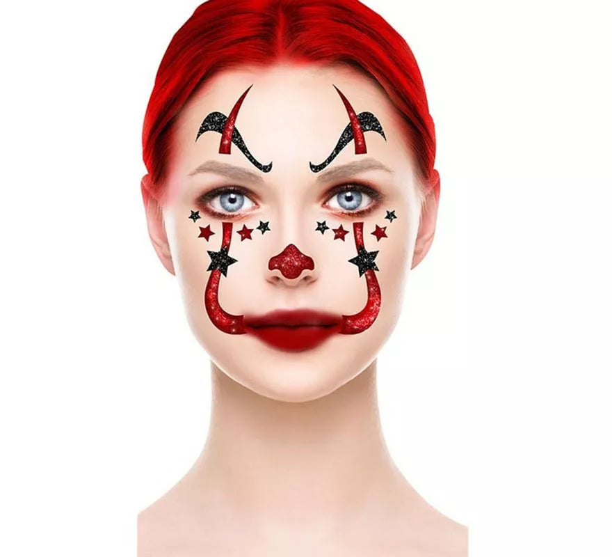 Translation missing: pt-PT.Brillantina Facial Payaso de 20x20 cm
