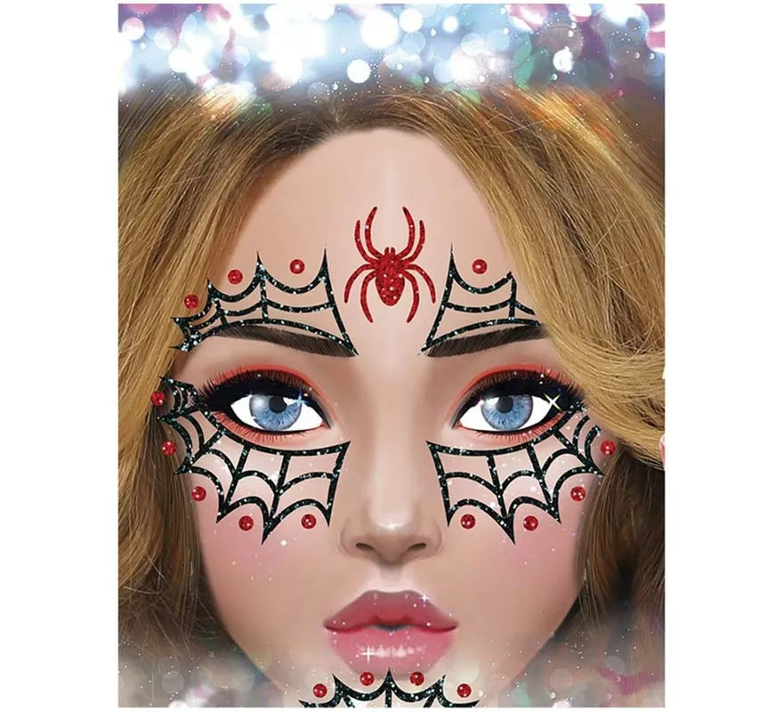 Translation missing: pt-PT.Brillantina Facial Spiderweb de 20x20 cm