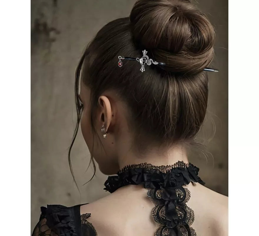 Translation missing: pt-PT.Broche de Gótico para el Pelo de 19 cm