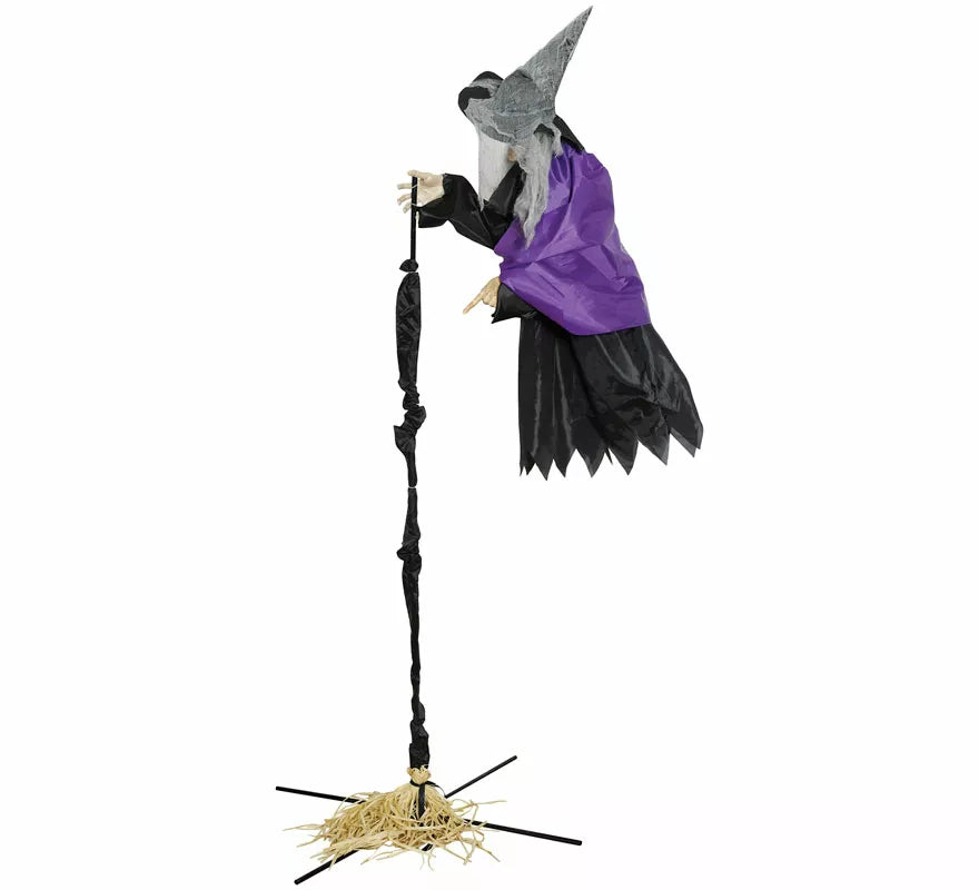 Translation missing: pt-PT.Bruja Volando con Luz, Sonido y Movimiento de 225 cm