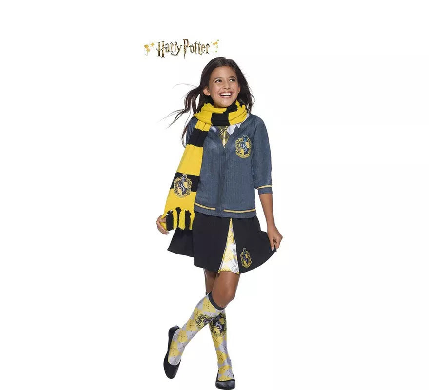 Translation missing: pt-PT.Bufanda de Hufflepuff Harry Potter Deluxe para niños