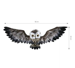 Coruja Decorativa 22x58 cm