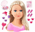 Busto Charlene Peinado y Maquillaje Súper Modelo Rubia