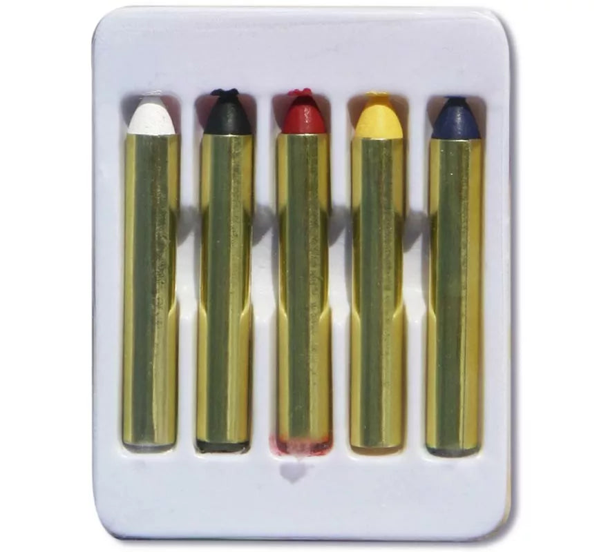 Translation missing: pt-PT.Caja 5 barritas de maquillaje de 5 cm