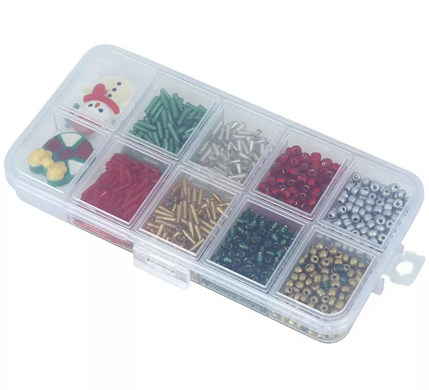 Translation missing: pt-PT.Caja de 1100 Piezas para Pulseras de Navidad