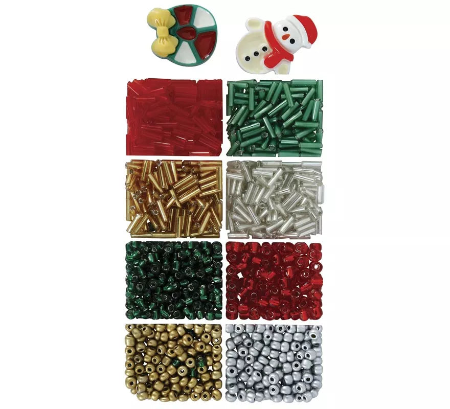 Translation missing: pt-PT.Caja de 1100 Piezas para Pulseras de Navidad