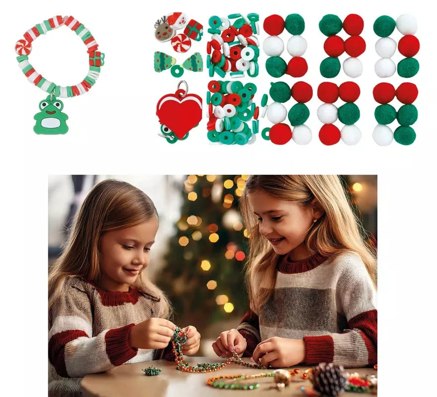 Translation missing: pt-PT.Caja de 164 Piezas para Pulseras de Navidad