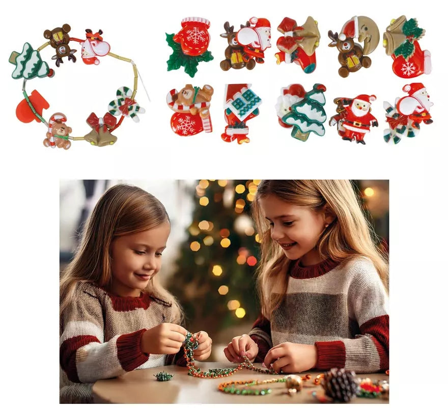 Translation missing: pt-PT.Caja de 20 Piezas para Pulseras Navidad