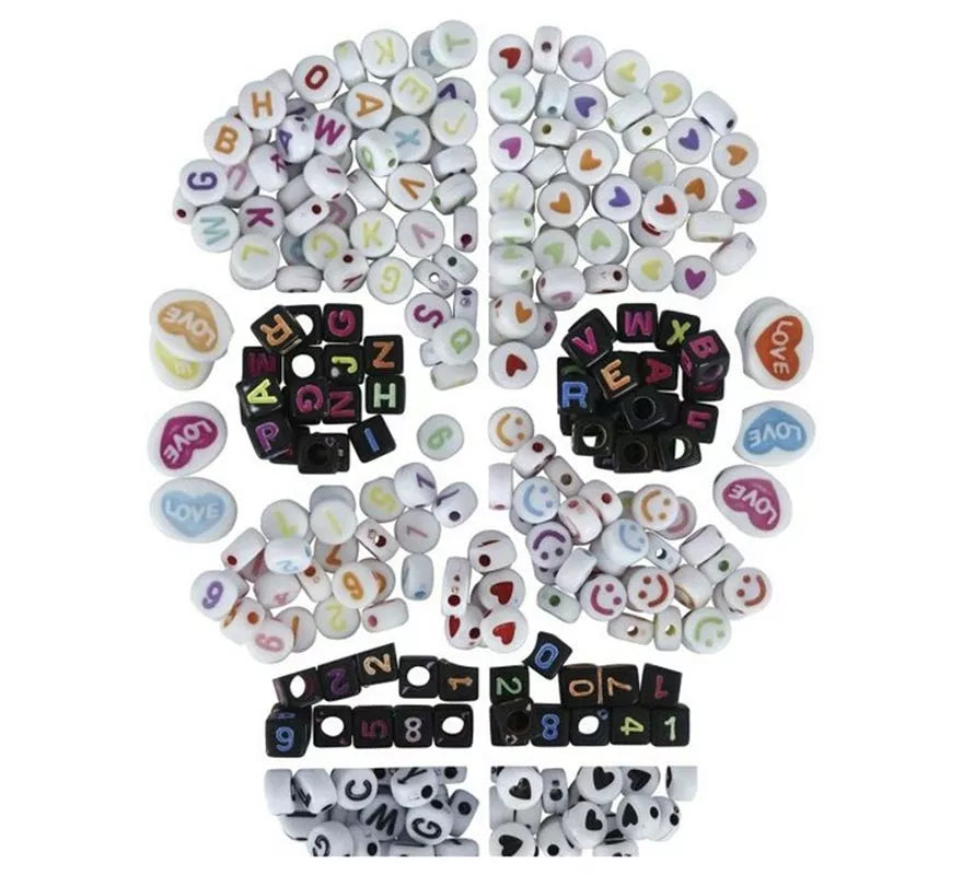 Translation missing: pt-PT.Caja de 270 Piezas Calavera para Pulseras