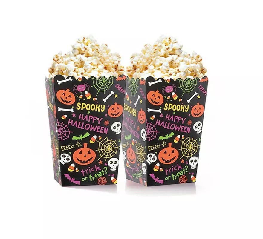 Translation missing: pt-PT.Caja Palomitas Print Spooky Halloween de 6 piezas