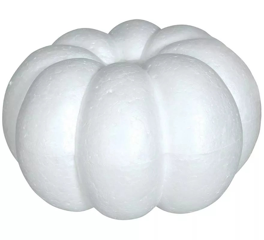 Translation missing: pt-PT.Calabaza blanca de corcho para Decorar 18x10 cm