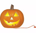 Calabaza con Sonriente Luz Intensa de 28 cm