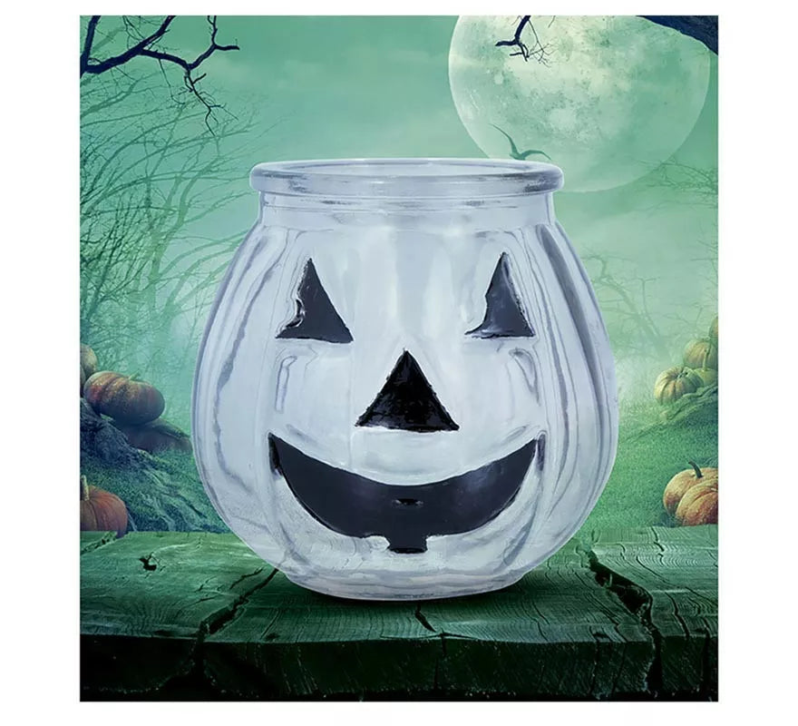 Translation missing: pt-PT.Calabaza de Cristal Transparente para vela