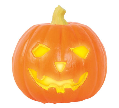 Calabaza de Foam con Luz 16 cm
