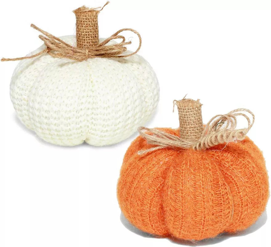 Translation missing: pt-PT.Calabaza decorativa de Algodón de 12 cm en varios colores