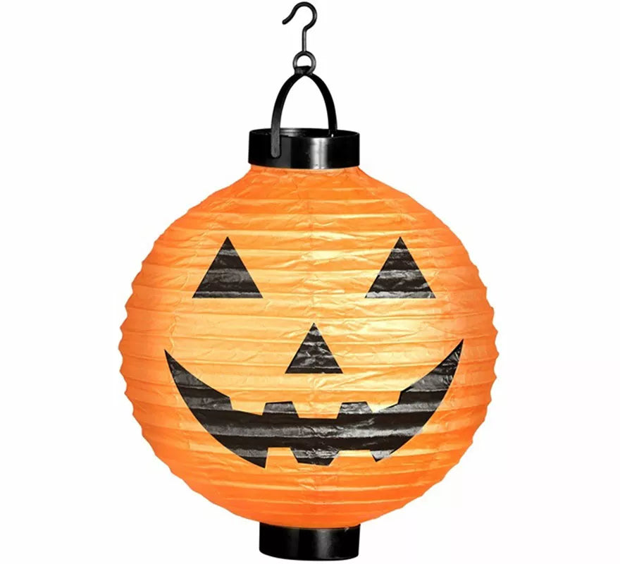 Translation missing: pt-PT.Calabaza Linterna con Luz LED de 20 cm