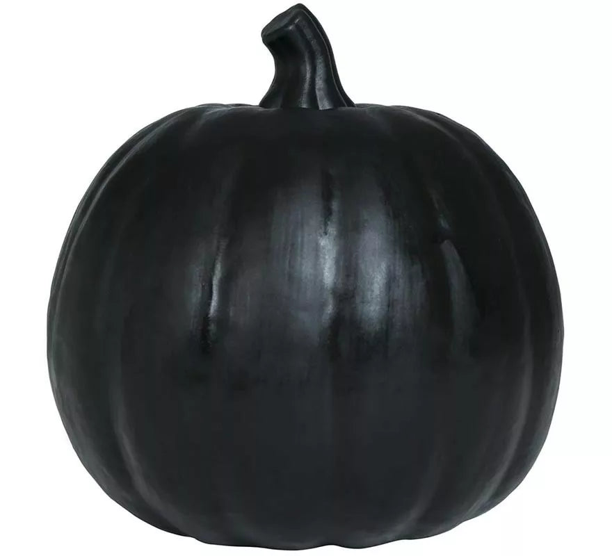 Translation missing: pt-PT.Calabaza negra Foam con Luz 16 cm
