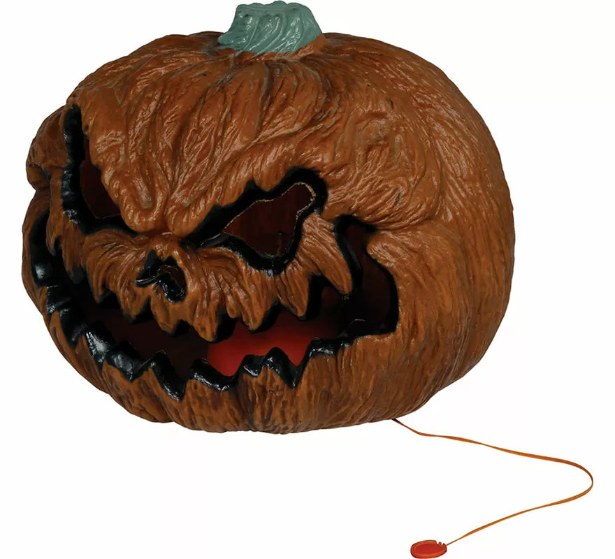 Translation missing: pt-PT.Calabaza Terrorífica con Luz Intensa de 26 cm