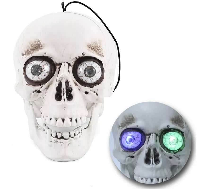 Translation missing: pt-PT.Calavera Colgante con Luz 150 cm