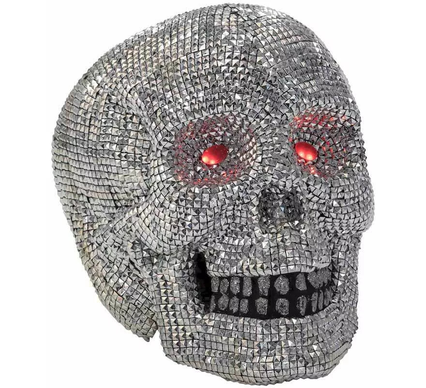 Translation missing: pt-PT.Calavera con Ojos rojos y Luz 39x48 cm