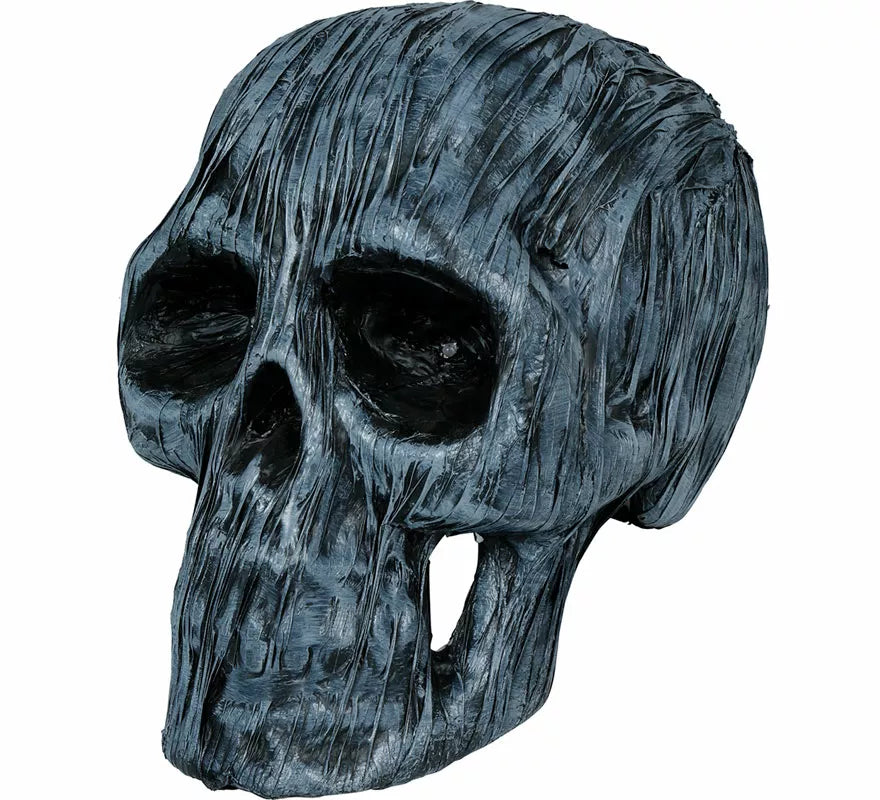 Translation missing: pt-PT.Calavera Fantasma Gris con Luz de 35 cm