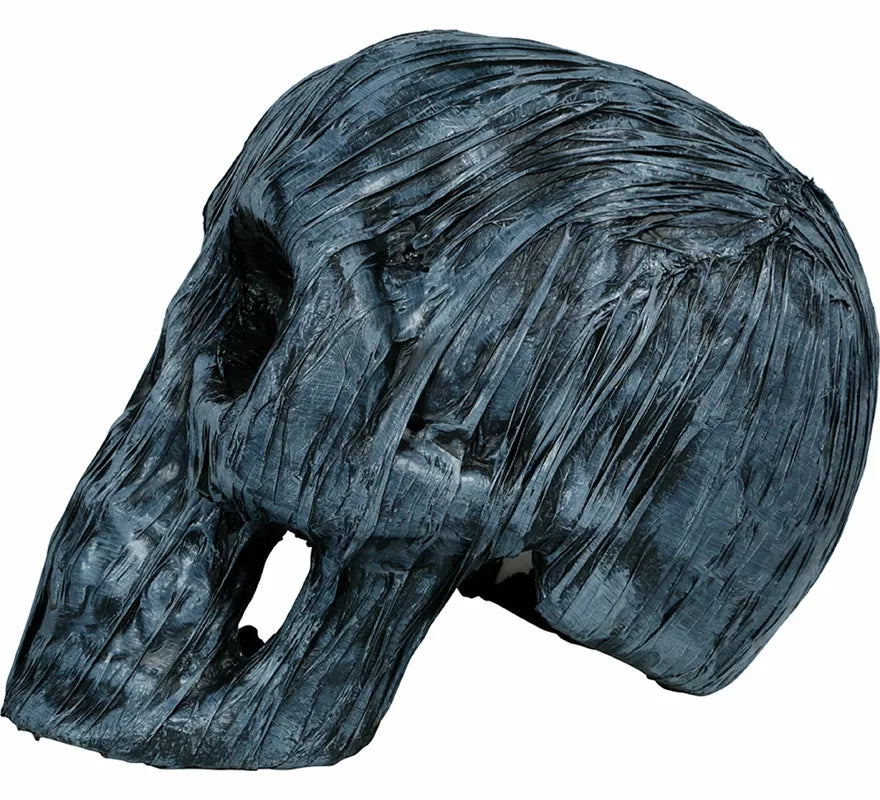 Translation missing: pt-PT.Calavera Fantasma Gris con Luz de 35 cm