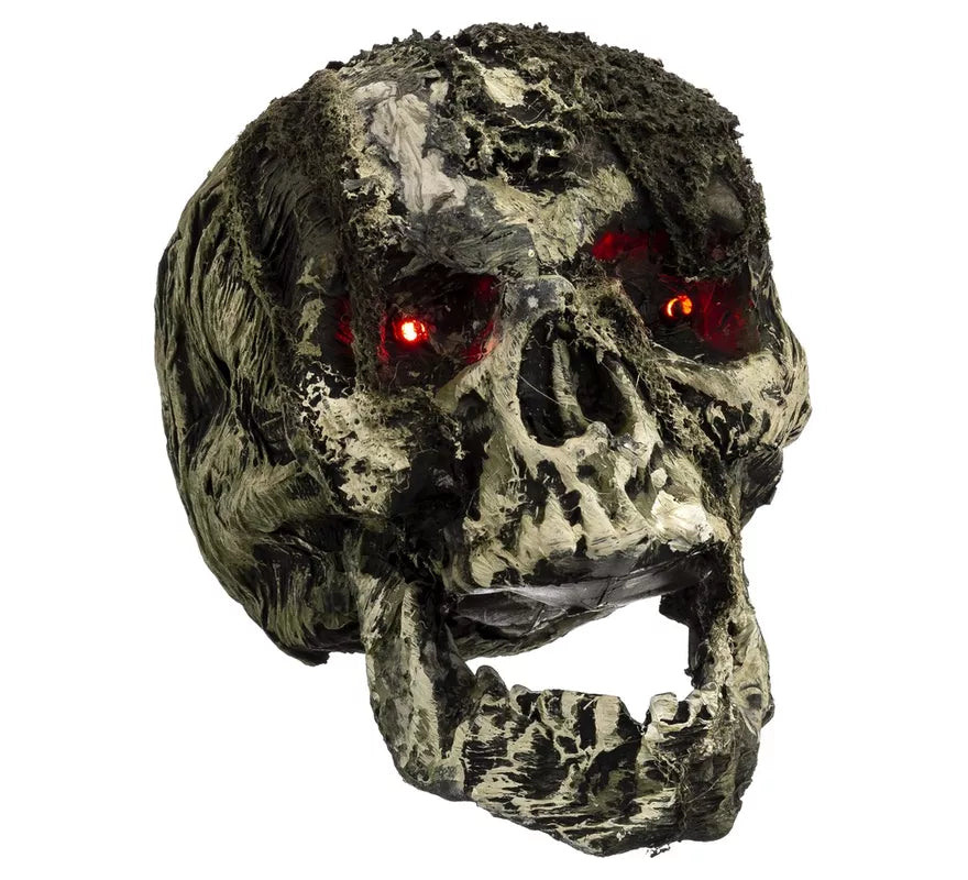 Translation missing: pt-PT.Calavera Terrorífica con Luz de 18x22x21 cm
