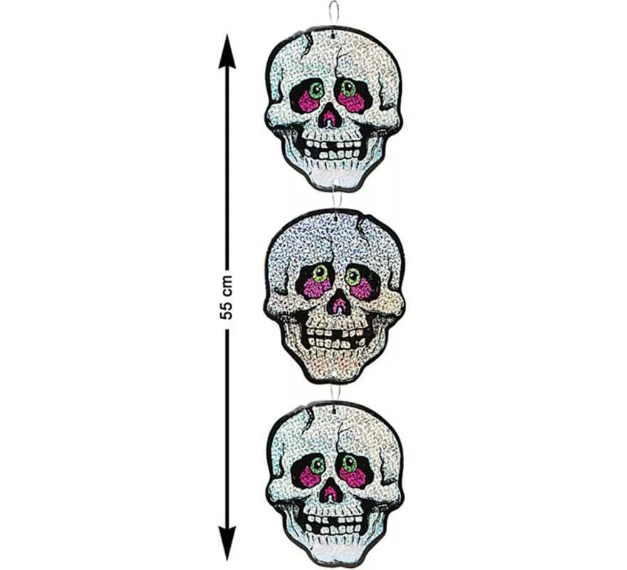 Translation missing: pt-PT.Calaveras Colgantes de Decoración 55 cm