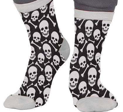 Calcetines de Calaveras para Halloween en números del 22 al 48