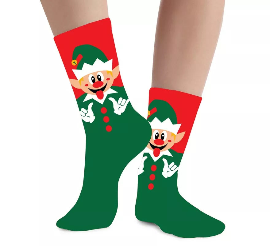 Translation missing: pt-PT.Calcetines Navideños de Elfo