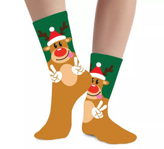 Meias de Natal da Rena