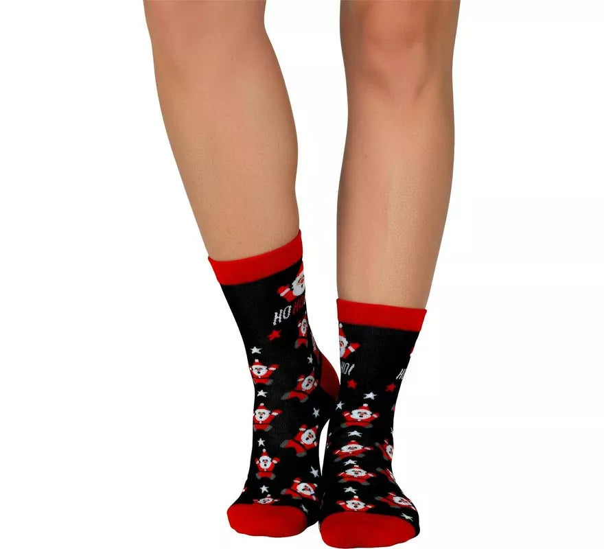 Translation missing: pt-PT.Calcetines Navideños Ho Ho Ho en números del 22 al 48