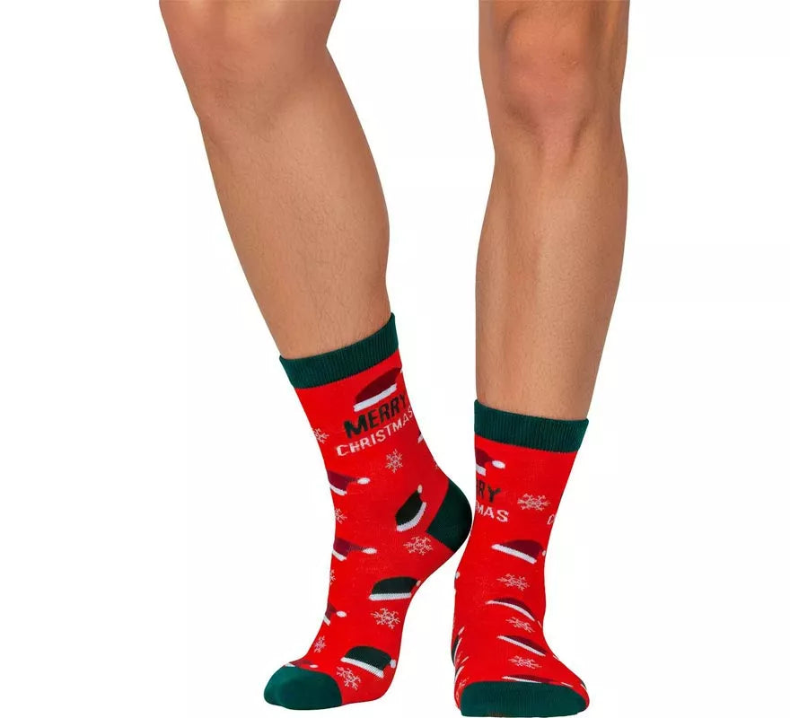 Translation missing: pt-PT.Calcetines Navideños Merry Christmas en números del 22 al 48