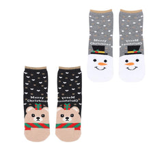 Meias de Natal Boneco de Neve e Urso em diversos modelos adultos