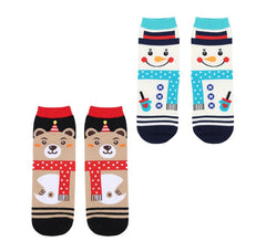 Meias de Natal Urso e Boneco de Neve em diversos modelos adultos