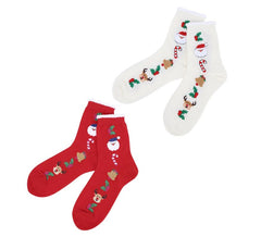Meias de Natal do Papai Noel em cores sortidas para adulto