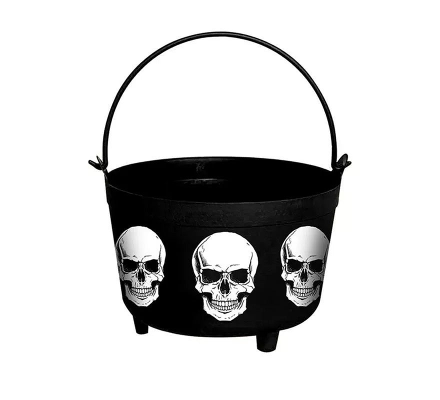 Translation missing: pt-PT.Caldero Calavera temible de 24x23x15 cm