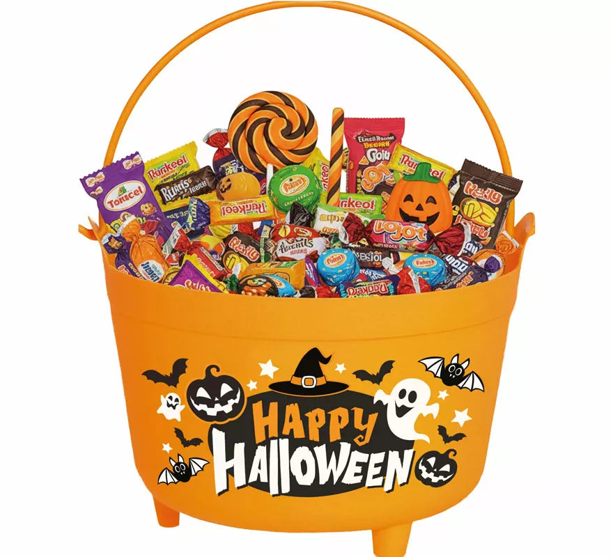 Translation missing: pt-PT.Caldero 'Happy Halloween' de 24x23x15 cm