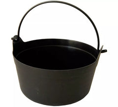 Caldeirão de bruxa negra 25 cm