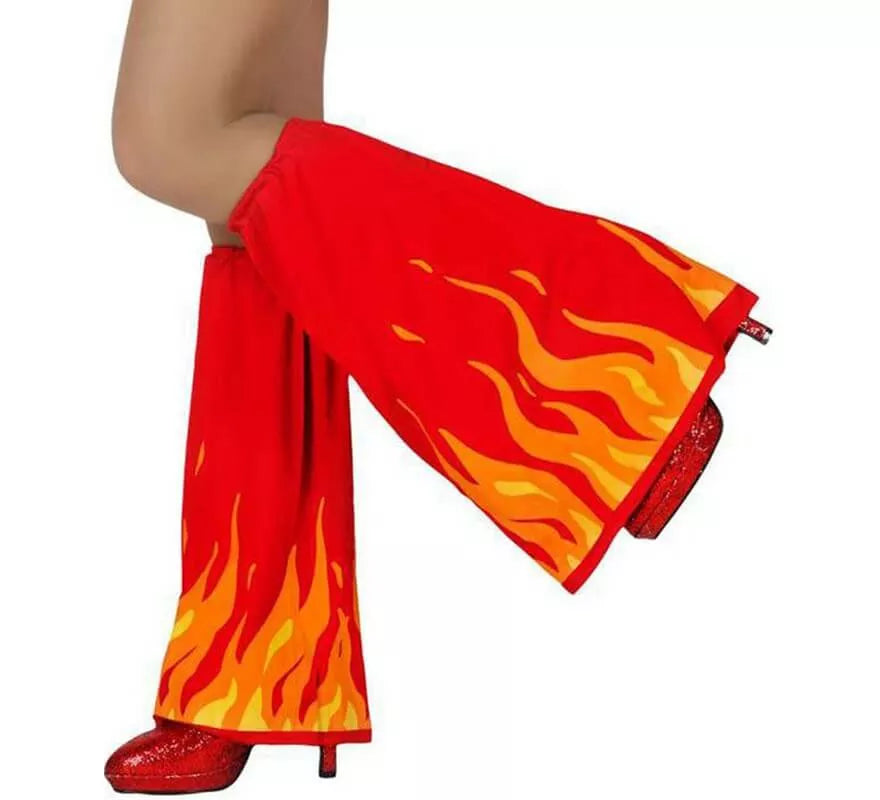 Translation missing: pt-PT.Calentadores con estampado de Fuego