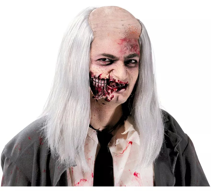 Translation missing: pt-PT.Calva de Zombie con pelo
