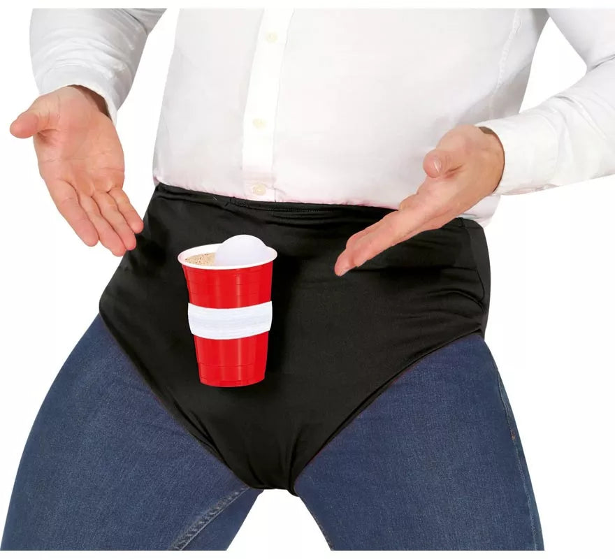 Translation missing: pt-PT.Calzoncillos negro Ping-Pong Beer adulto