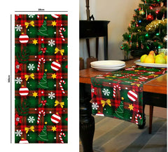 Caminho de Mesa Quadrado Estampado 28x300 cm
